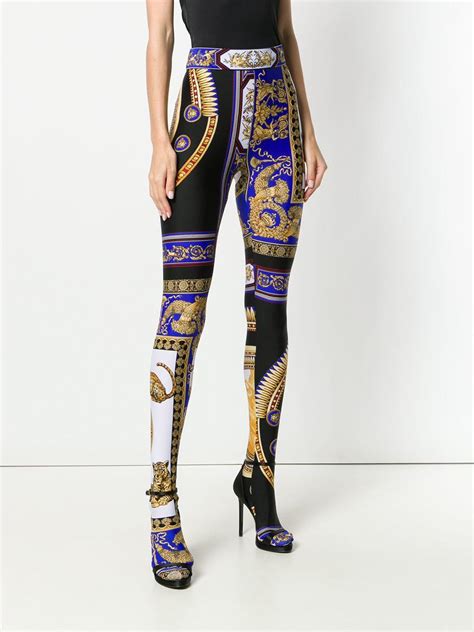 versace women's tights.